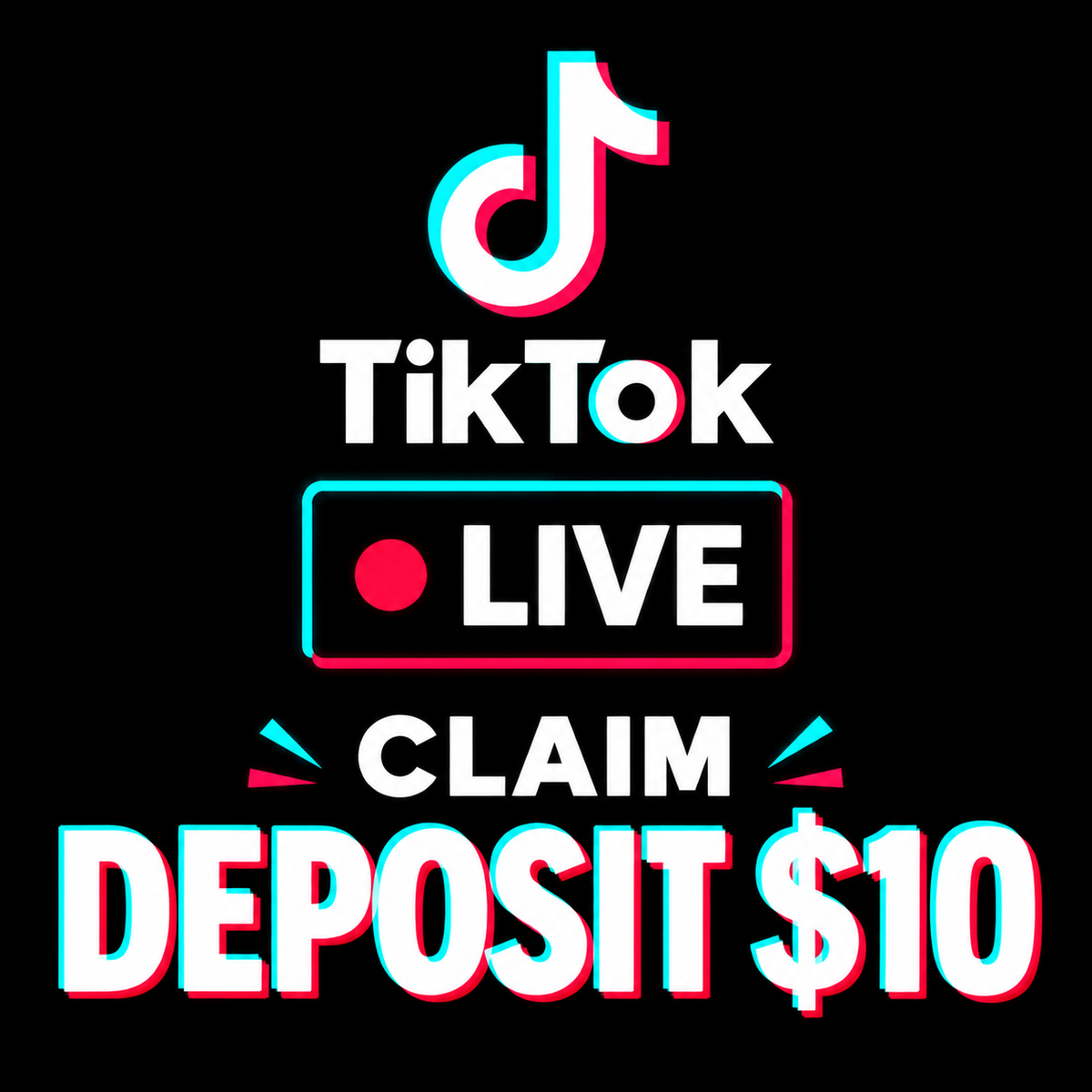 TIKTOK LIVE CLAIM | DEPOSIT