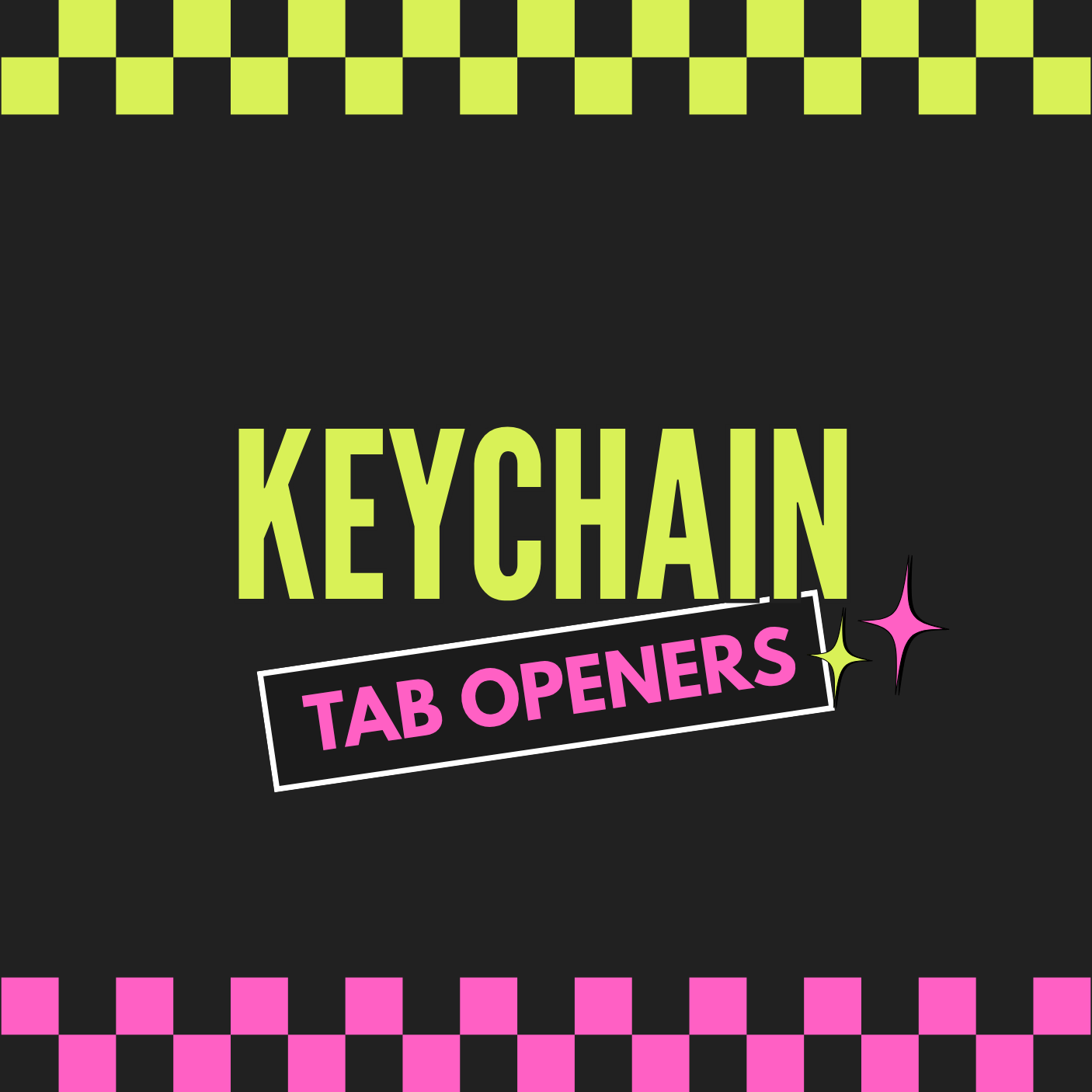Keychain Can Tab Openers