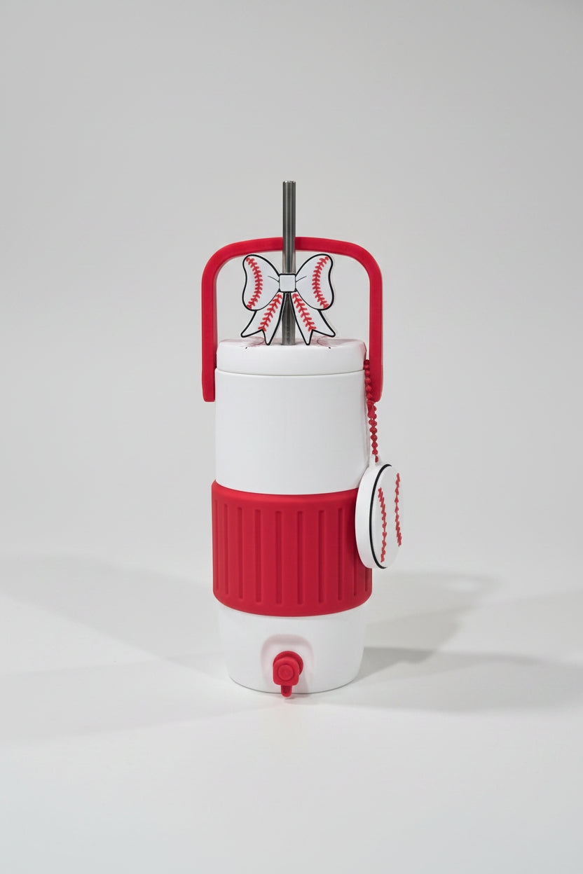Baseball Theme Cooler Can Holder