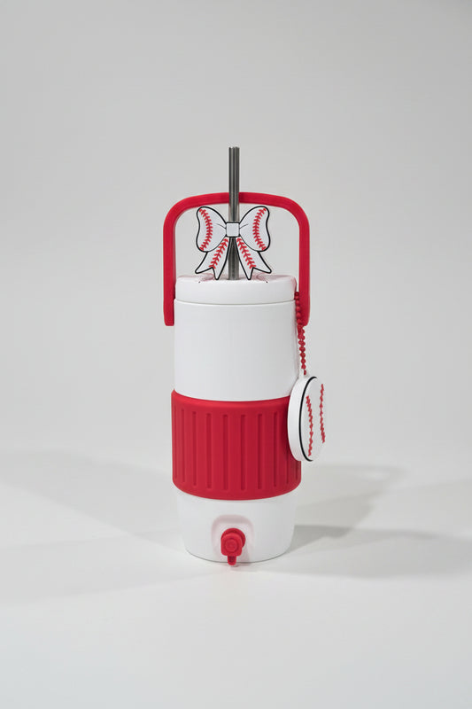 Baseball Theme Cooler Can Holder