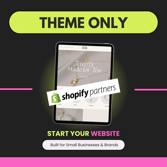 Shopify Website Design - Theme Only