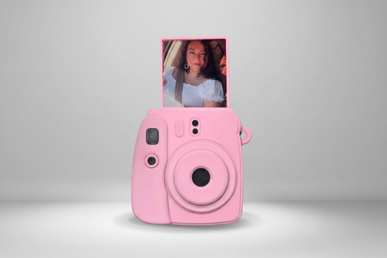 Poloroid-Inspired Instax Keychain