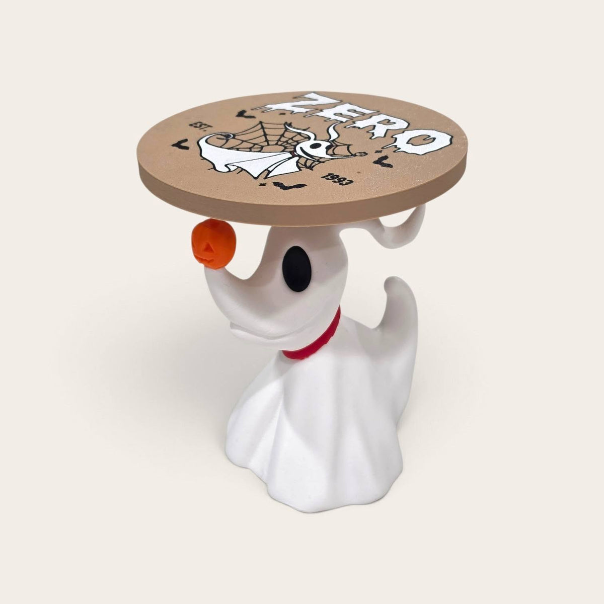 Zero Inspired Halloween 3-Wick Candle Holder