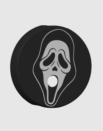 Ghostface Horror Can Holder