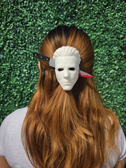 Horror Hair Pins | Spooky Halloween Hair Accessories | 3D Printed Hair Pins