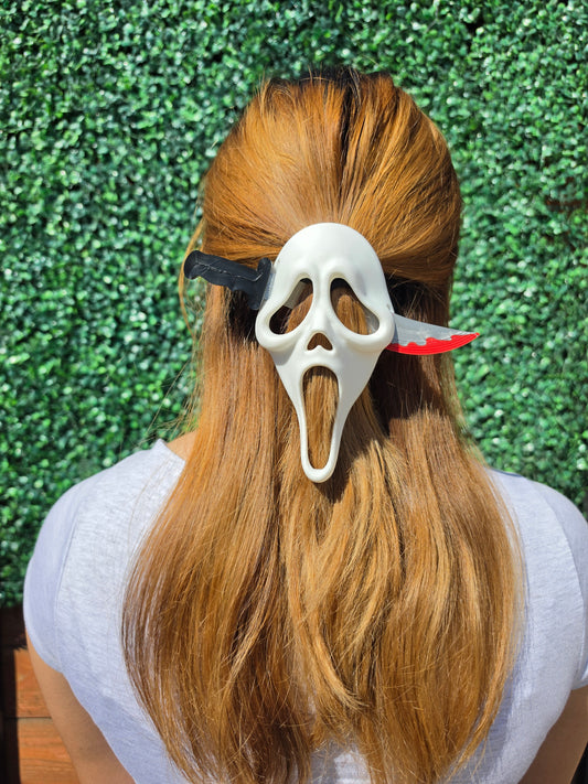 Horror Hair Pins | Spooky Halloween Hair Accessories | 3D Printed Hair Pins