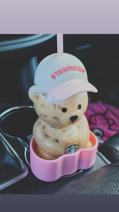 Glass Bear Cup Holder Adapter – 3D Printed