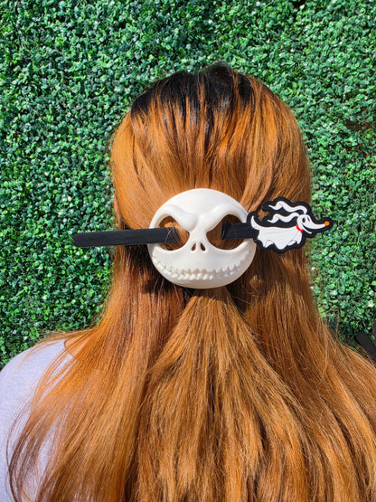Horror Hair Pins | Spooky Halloween Hair Accessories | 3D Printed Hair Pins